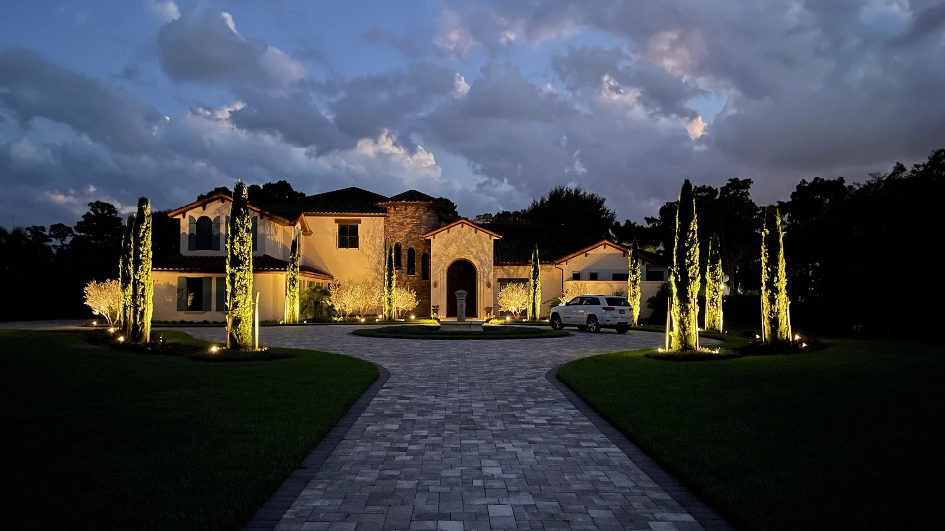 Stunning Outdoor Wall Lighting for Front Structure by Southern Outdoor Lighting Central Florida