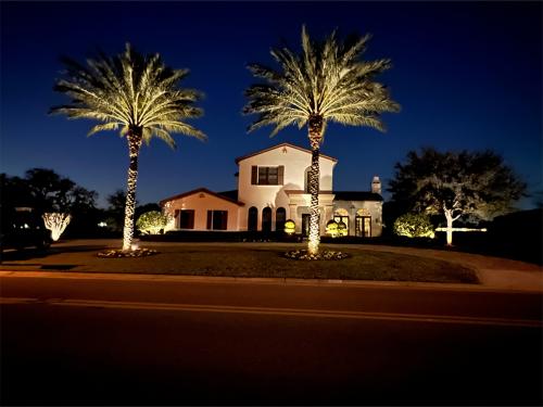 Outdoor Lighting in Florida Bay Hill CC
